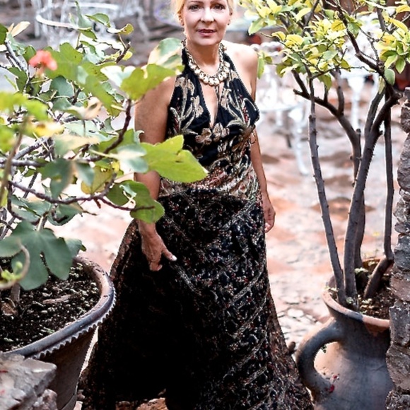 OPULENT HOLIDAY DRESS- Frida Kahlo Style